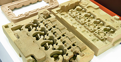 3Dプリンターで製造した砂型